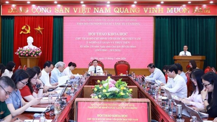 HỘI THẢO KHOA HỌC CHỦ TỊCH HCM LÂNG QUỐC HỘI VIỆT NAM