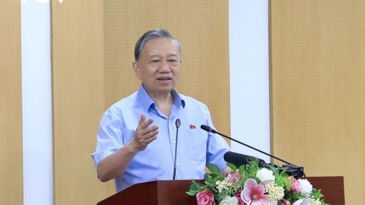 Tổng Bí thư, Kơdră chĕp pơgơ̆r teh đak Tô Lâm tơƀơ̆p pơma dơnuh hăm bơngai tah hla tơ̆ Hà Nội