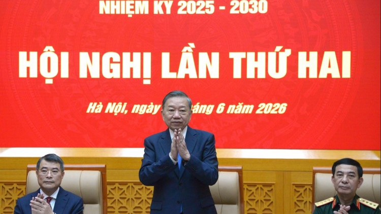 Hop akŏm Quân uỷ Trung ương ‘măng mă 2 jăl jang 2025 – 2030 