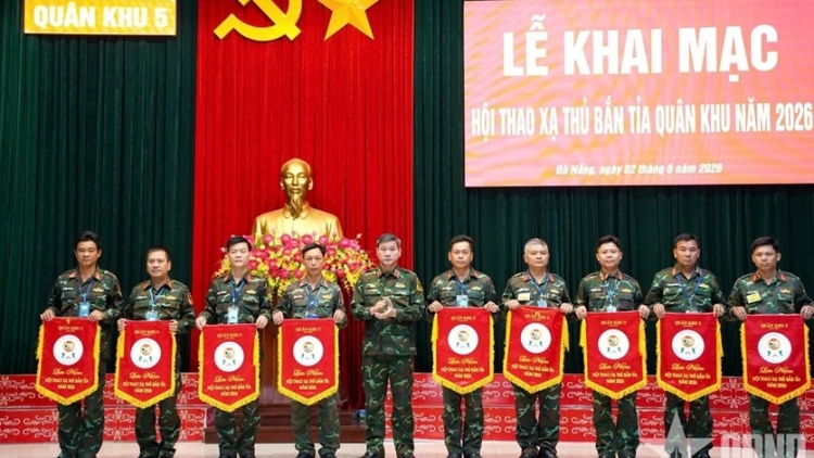 80 QUÂN NHÂN TR’THI HỘI THAO P’PANH QUÂN KHU 5 C’MOO 2026