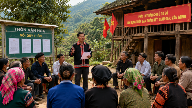 Trưởng thôn được giao thêm trách nhiệm đại diện cộng đồng dân cư