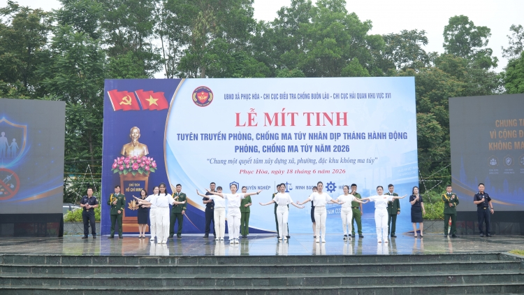 Hải quan phát động Tháng hành động phòng, chống ma túy tại Cao Bằng