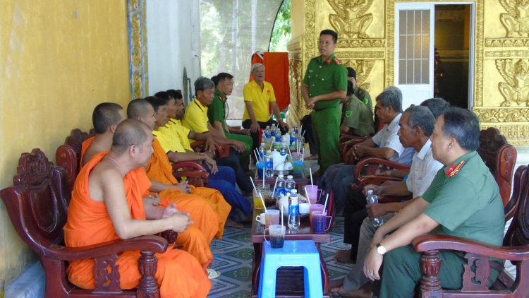 ប្រសិទ្ធភាពនៃទម្រង់ព្រះសង្ឃ និងពុទ្ធបរិស័ទ្ធចូលរួមប្រឆាំងបទល្មើស