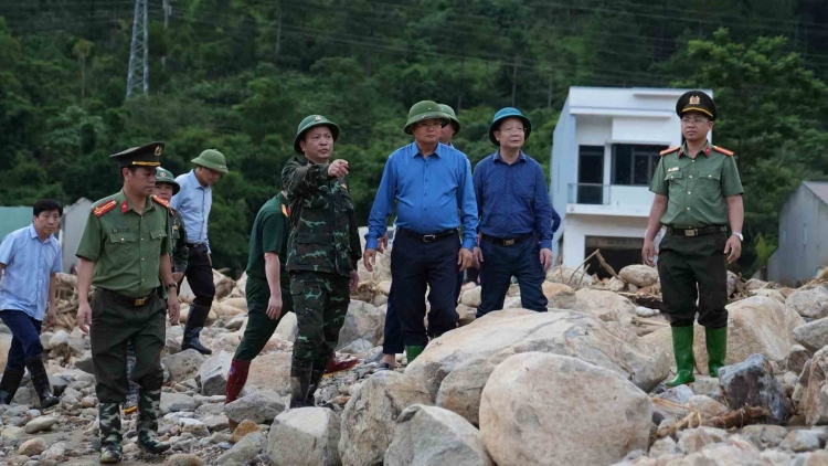 Lai Châu tập trung khắc phục hậu quả mưa lũ, ổn định dân cư