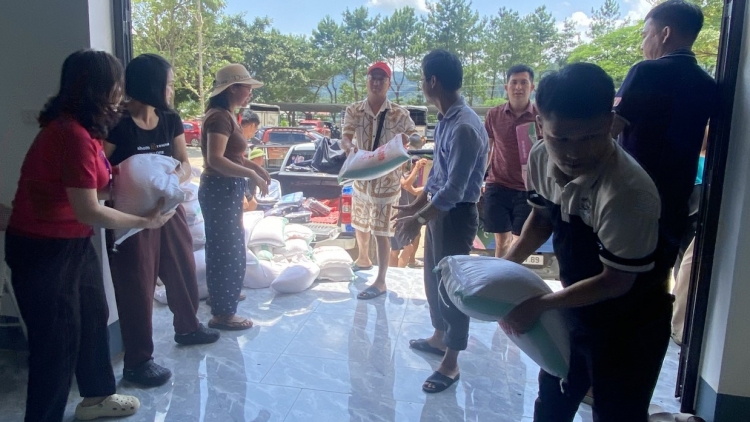 MTTQ Lai Châu kịp thời phân bổ nguồn lực chăm lo người dân vùng lũ Mường Than