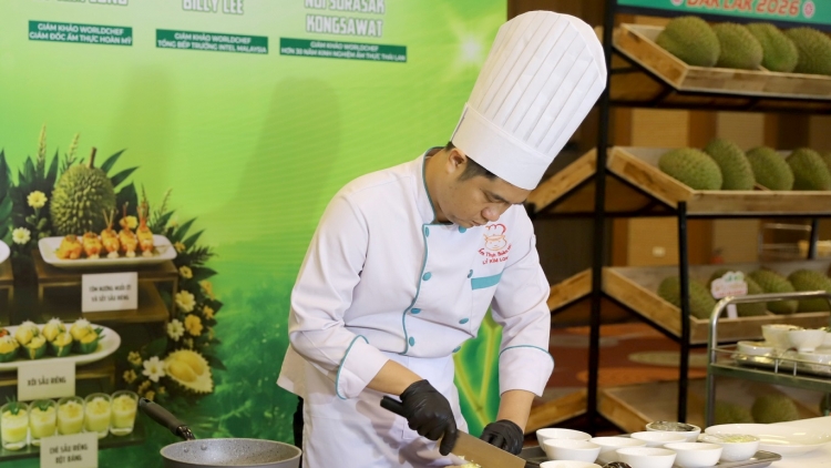 Pô tŭk knă tlâo ala čar mjing mnơ̆ng ƀơ̆ng mơ̆ng boh durian Dak Lak.