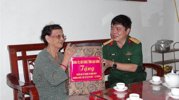 Cao Bằng: Nhiều hoạt động thiết thực tri ân người có công