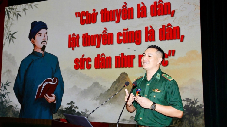 Từ thực tiễn dân vận đến giải Nhất báo cáo viên toàn quốc