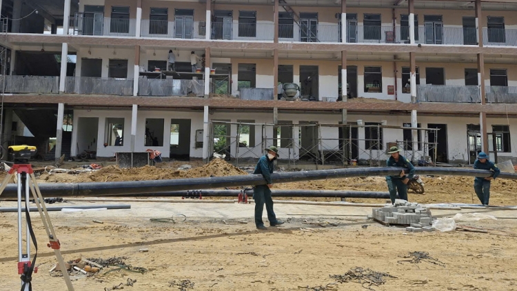 Đẩy nhanh tiến độ xây dựng Trường nội trú biên giới ở Đà Nẵng 