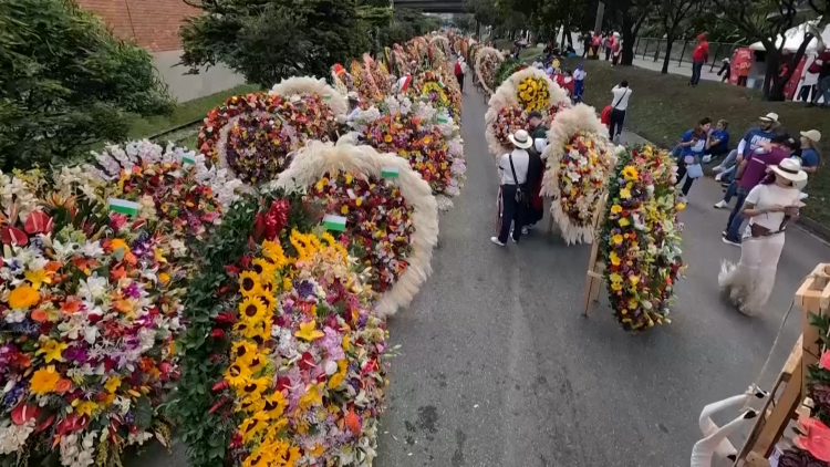 Feria de las Flores - Lễ hội gìn giữ di sản văn hóa về hoa của người nông dân Colombia