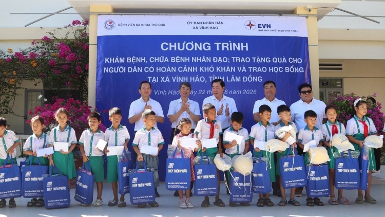 Vă jê̆ 500 ‘nu kon pơlei tơring Vĩnh Hảo, dêh char Lâm Đồng đei khăm ji jăn, ƀơk ăn pơgang