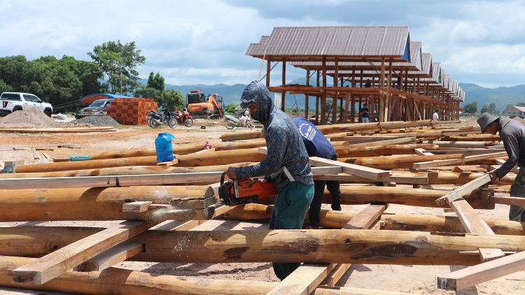 Broă lơh dờng Quang Trung: sơrbăc mhar bơt hìu ai làng bol tiah dà tih dà lìu càr Gia Lai in 
