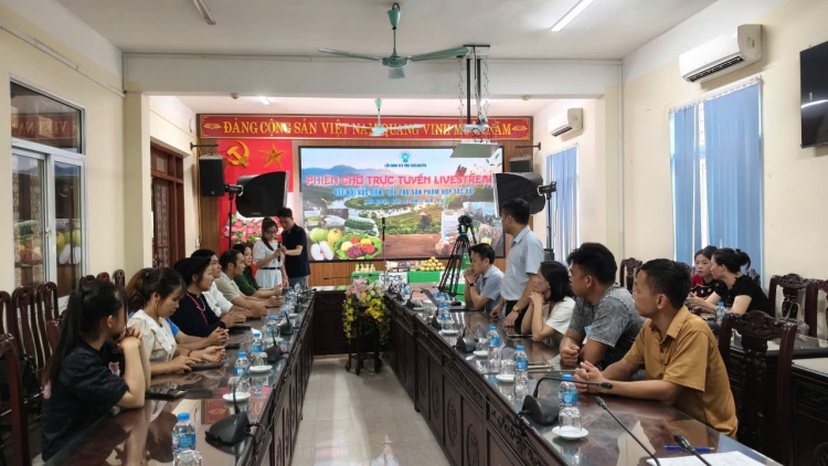 Nông sản vùng cao Thái Nguyên tìm đầu ra qua nền tảng số