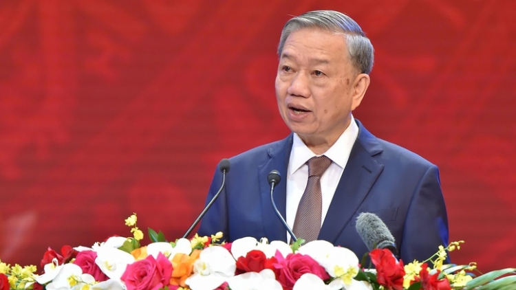  THƯ ÂNG TỔNG BÍ THƯ, CHỦ TỊCH NƯỚC TÔ LÂM PA GƠI TƯƠC NGÀNH GIÁO DỤC ĐHA LUM KHAI GIẢNG