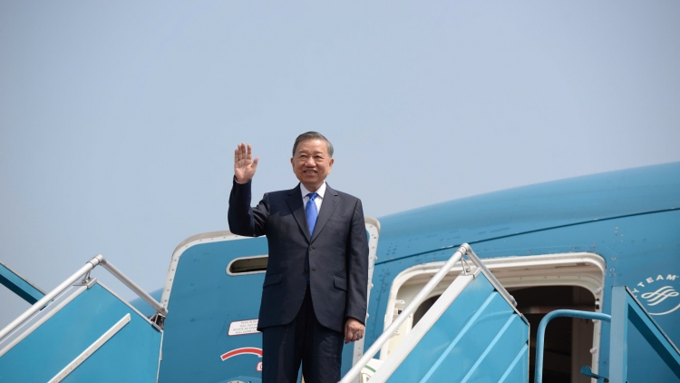 Tổng Bí thư, Kruanh dak Tô Lâm hăn râng Tâm nchră gưl prêh Đại hội đồng LHQ khóa 81.