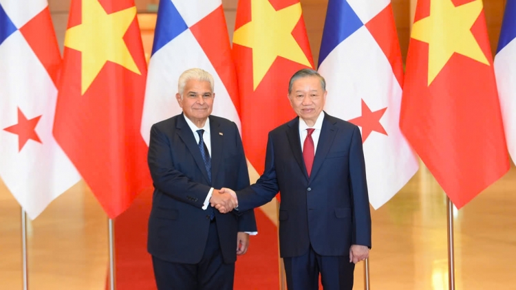 Tổng Bí thư, Kơdră teh đak Tô Lâm pơma đam hăm Kơdră tơm teh đak Panama José Raúl Mulino Quintero