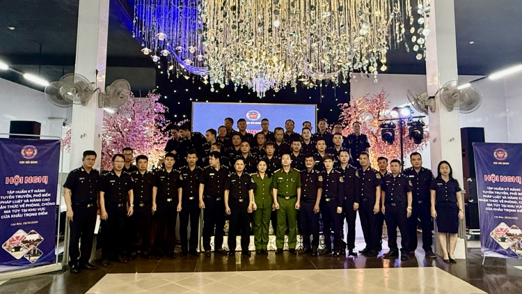 Hải quan tập huấn kỹ năng phòng, chống ma túy tại cửa khẩu Lao Bảo