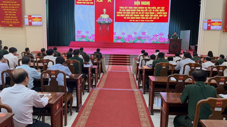 ក្រុងកឹងធើ បានបញ្ចប់ការងារយកសំណាកអដ្ឋិធាតុយុទ្ធជនពលី និងសម្រេចលើសសន្ទស្សន៍ស្វែងរក និងប្រមូលអដ្ឋិធាតុយុទ្ធជនពលី