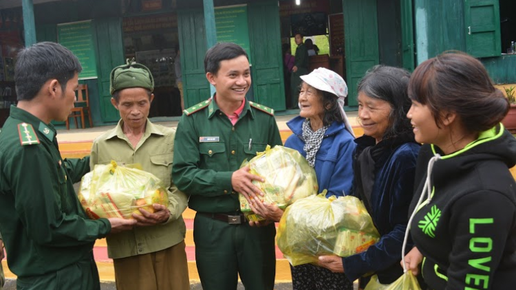 Gia Lai:  Patagok đảng viên biên phòng trun tal puk palei tapen negar