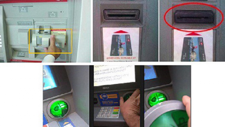 Njauk caik hatai haong bruk suak jien klaik meng thẻ ATM dalam dom harei padeih lễ