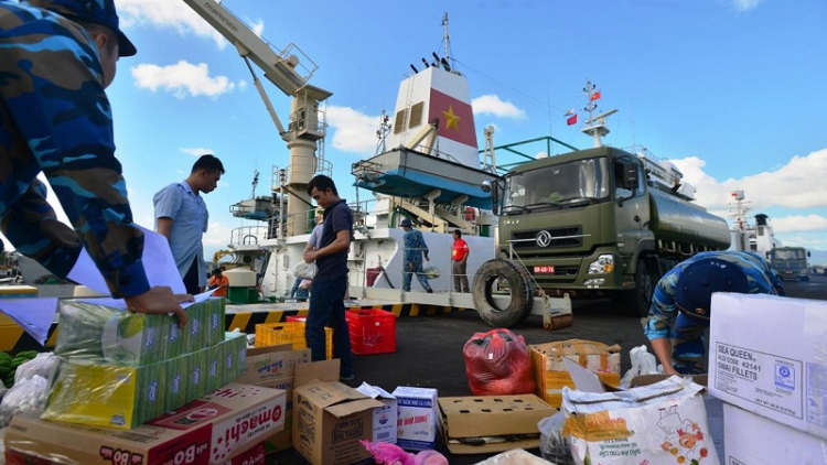 Lữ đoàn 146, Bhum 4 Hải quân bahrau pambuak bruk haong Klup kapul Dam dara urang ranaih brei ka pulao tasik bhummi dalam Trung ương Đoàn Dam dara Cộng sản Hồ Chí Minh peih ngak danak dak “Xuân tapen negar - Tết pulao kaoh” thun 2020