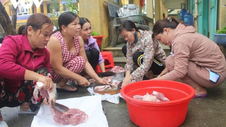 Bhap bini daong ka bộ đội nao duah manuac lahik di  Thủy điện Rào Trăng 3