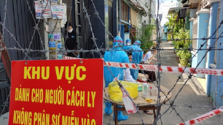 TPHCM: brei F1 daok karei di sang, sa jalan XHH dalam pacang caga  jit Covid-19