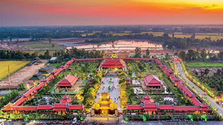 Piah ka bhum tapen negar di tỉnh Đong Thap jeng labik ravang me-in chreih chrai