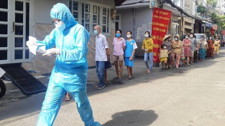 Pasak pasang iek ruak kik TPHCM brei thau, dalam dah page ni, bal raya hu 23 urang medil njom ruak, rilo abih lac di quận Gò Vấp 7 urang