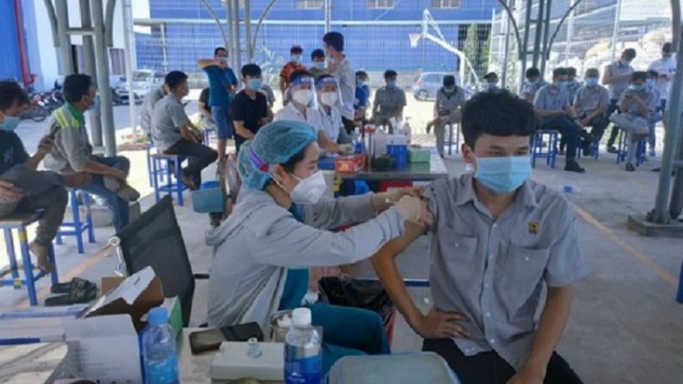 mBan pato tacei pacang caga jit Covid-19 tỉnh Bình Phước brei thau, hu tabiak jalan ka bruk parabha saong klauk vaccine caga Covid-19 mbang klauk 1 mbang 11, janih AstraZaneca