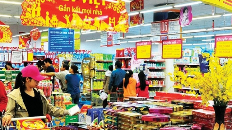 Pandap Viet meblah 90% darak pasar tết thun sak ramaong