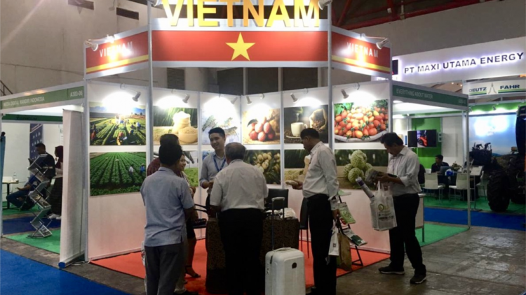 Việt Nam ting pấh Hội chợ Nông nghiệp lâng Công nghệ Nông nghiệp bha lang k’tiếc đhị Indonesia