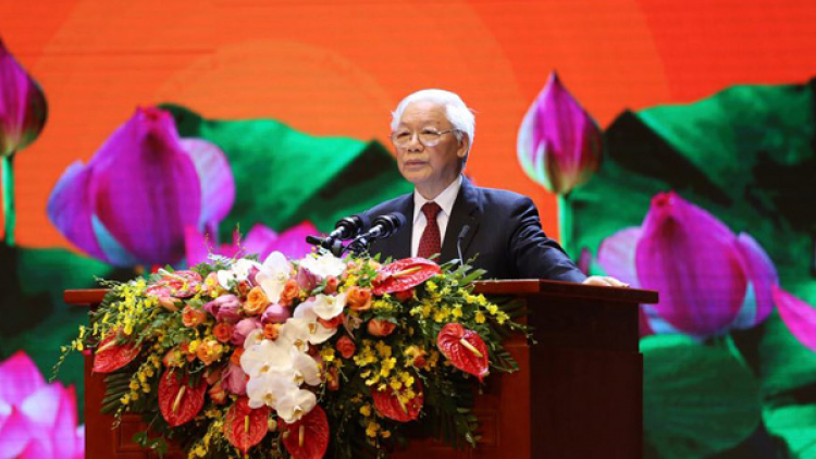 Ra diu đâu, hơnh déh 50 c’moo bhrợ têng cơnh Di chúc âng Chủ tịch Hồ Chí Minh
