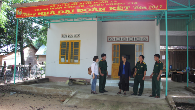 Gia Lai: Bộ đội zúp zooi đhanuôr Jarai đhị k’noong k’tiếc Đức Cơ bhrợ têng cha, ta bil ha ul pa xiêr đha rựt