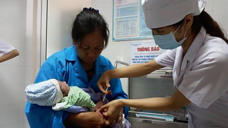 22 tỉnh vêy đợ mơ apêê tiêm vắc xin viêm gan B dzợ n’niên bơơn dứp 30%