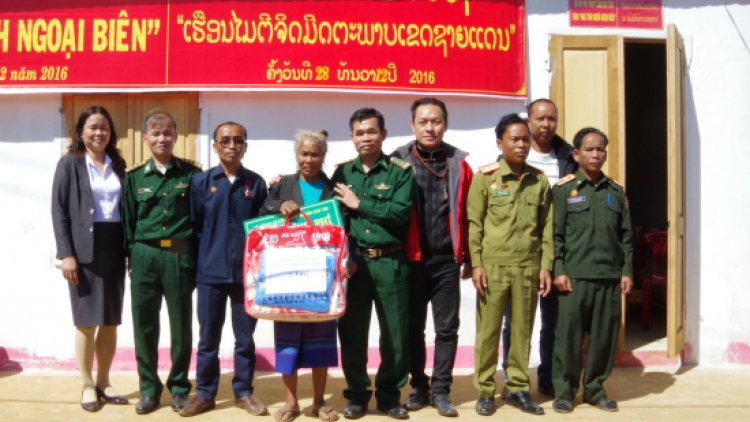 Bộ đội Biên phòng Kon Tum cher đoọng ch’ner ha pr’loọng đhanuôr pr’zợc Lào