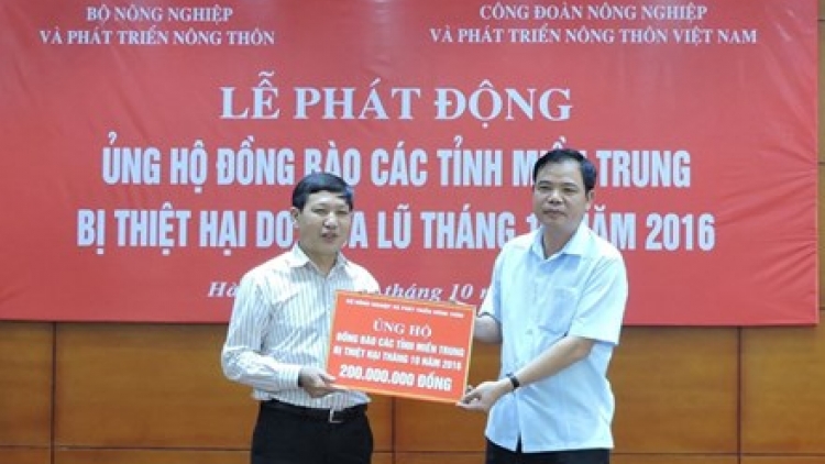 Bộ Nông nghiệp lâng padưr pa’xớc vel bhươl k’đươi bhrợ bhiệc zooi zúp đhanuôr miền Trung