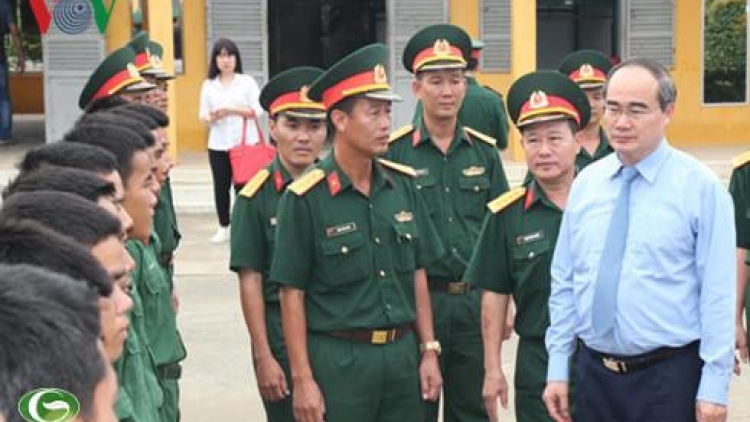 T’coóh Nguyễn Thiện Nhân lum lâng cher đoọng pr’hêl ha Sư đoàn bộ binh 9, Quân đoàn 4