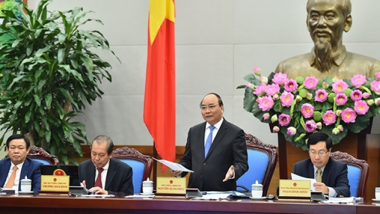 Thủ tướng Nguyễn Xuân Phúc k’đươi moon Ngân hàng Nhà nước t’bhlâng zư têêm ngăn đồng Việt Nam