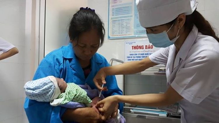 22 tỉnh vêy đợ mơ apêê tiêm vắc xin viêm gan B dzợ n’niên bơơn dứp 30%