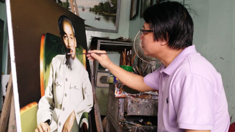 Giáng sinh 2016: Họa sĩ Cong giáo xrắ k’ha riêng ta la tranh ooy Ava Hồ