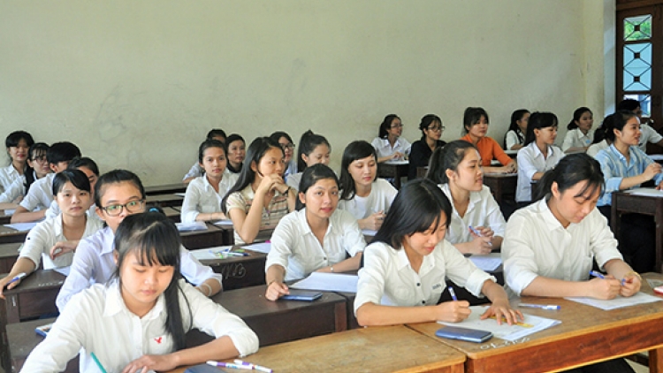 Zâp chr’hoong k’coong ch’ngai Quảng Nam nắc ra’văng moót g’lúh thi THPT Quốc gia 2017