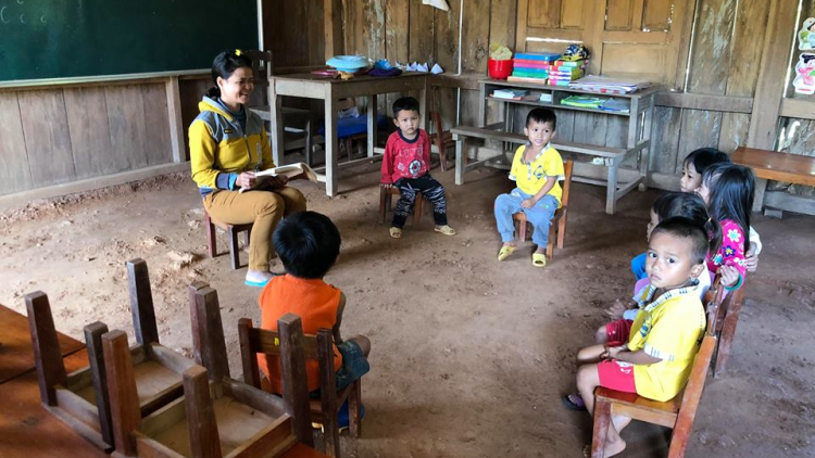 Đợ pô crâng cóh da ding k’coong ga mắc bhứah Trường Sơn