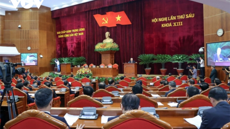 Hội nghị Trung ương 6: Cắh dzợ pấh bhrợ ooy BCH Trung ương lâng bhrợ pa dưr văn hoá tự đhêy