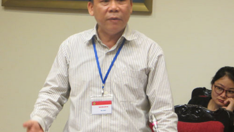 Ta mooh GS-TS Nguyễn Văn Hiệp Viện trưởng Viện Ngôn ngữ học, Viện Hàn lâm Khoa học xã hội Việt Nam