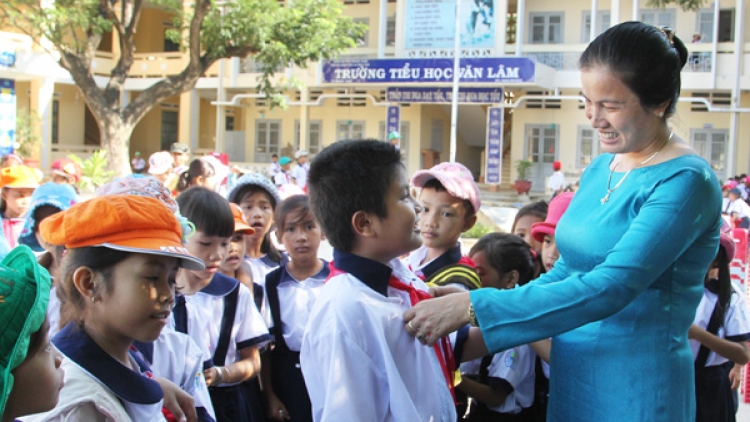 Zr’lụ Chăm Ninh Thuận moọt học c’moo học t’mêê
