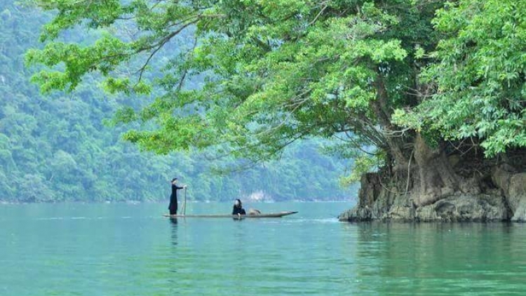 Xa’nay bh’rợ du lịch “Lướt tước ooy đợ đhị apêê zr’lụ c’kir Việt Bắc” g’lúh 9 lâng tuần du lịch Ba Bể, Bắc Kạn