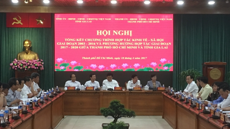 Hội nghị k’rong pazêng bh’rợ pa zưm kinh t ế-xã hội bhlưa TP.HCM lâng tỉnh Gia Lai