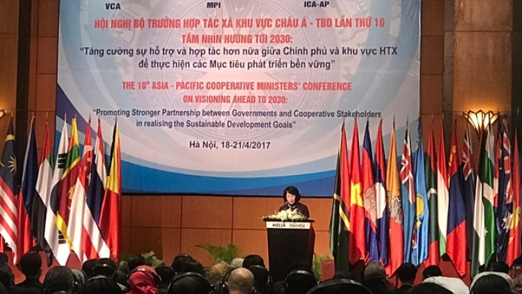 Hội nghị Bộ trưởng Hợp tác xã zr’lụ Châu Á-Thái Bình Dương g’lúh 10
