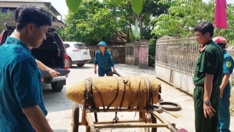 Quảng Trị: Pay k’rong zư đợc p’lêê bom hi’lêệng lấh 300 ký
